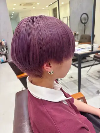 カラー 暖色カラー🫧🎀/ 戸塚咲のヘアスタイル