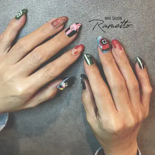 ネイル NAILSALON Ramettoのネイルデザイン