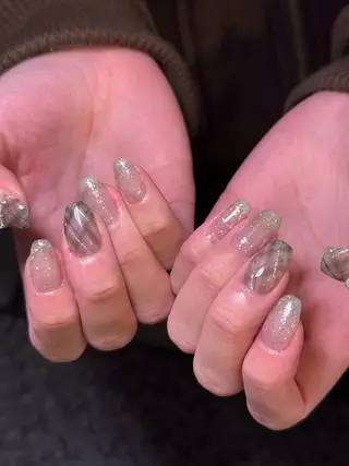 ネイル nail salon supe_所属・supe_ 八幡🐺*❅·̩͙のネイルデザイン
