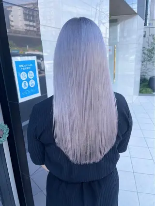 ロング カラー ダブルカラー /まつ毛パーマ🎀のヘアスタイル