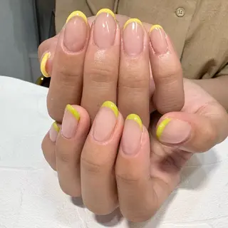 ネイル RIEKO🍒 ワンホン♡推しネイルのネイルデザイン