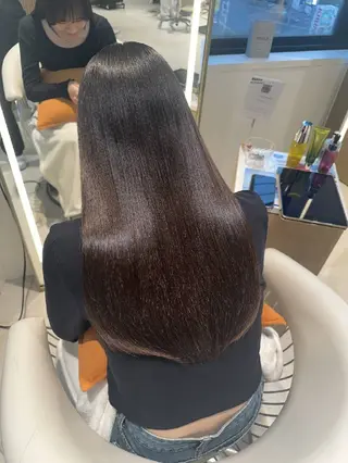 ロング カラー CONTI ROMMY.所属・フカマチケイコ/本厚 木/ミディアム/艶髪のヘアスタイル