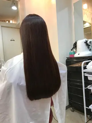 ロング 渋谷宮益坂 omoのヘアスタイル