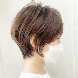 ショート カラー 宮本 聖希のヘアスタイル
