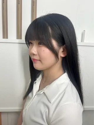 ロング [ ]Shiro シロ 熊谷 美容室所属・韓国系レッドカラー mikuのヘアスタイル