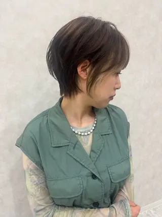 ショート ROEN ryokaのヘアスタイル