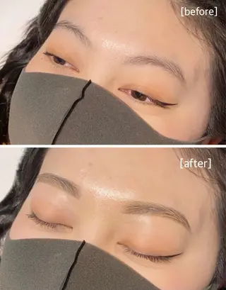 ミディアム カラー パーマ ヘアアレンジ メンズ キッズ ネイル マツエク・マツパ muk. 尾崎のマツエク・マツパデザイン