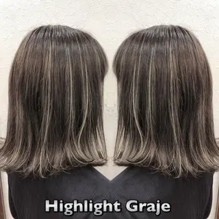 ミディアム カラー ヘアアレンジ seta新宿所属・髪質改善/縮毛矯正 芹沢のヘアスタイル