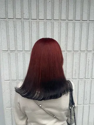 ミディアム カラー 艶髪/似合わせカラー ️🫧りの️🫧のヘアスタイル