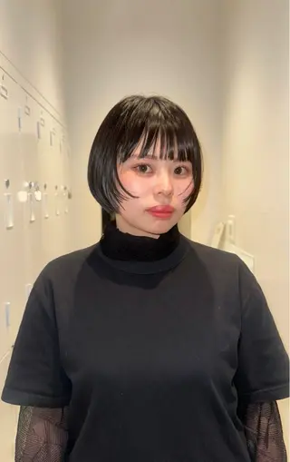 ショート M.SLASH表参道所属・🩵垢抜けボブ /ミニボブ🩵しおのヘアスタイル