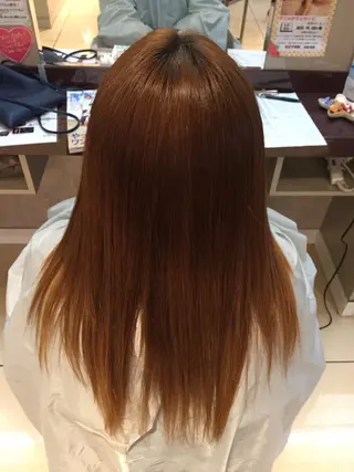 ロング 大島 裕也のヘアスタイル