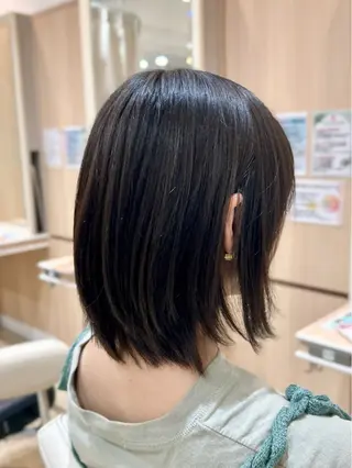 ミディアム Ash瀬谷 長嶋零のヘアスタイル
