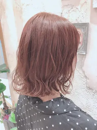 ミディアム 代表山口ひな 髪質改善のプロのヘアスタイル