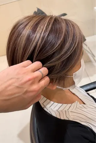 ショート 神戸 大輝のヘアスタイル