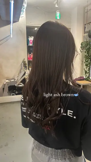 セミロング カラー 🌙suwa🌙 /ショートカットのヘアスタイル