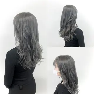 ロング カラー パーマ ヘアアレンジ メンズ キッズ ネイル マツエク・マツパ ✨最強美容師✨ 💙にっしー西村💙のヘアスタイル