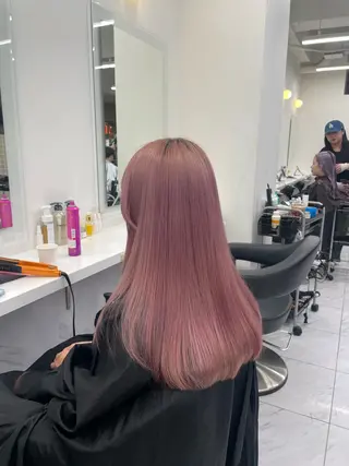 ロング カラー ヘアアレンジ 💗横浜美容室 💗HARUNAのヘアスタイル