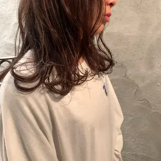 ミディアム カラー 鎌田卓也/髪質改善 /透明感カラーのヘアスタイル