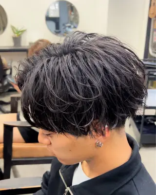 ショート ヘアアレンジ メンズ メンズカット/ レベッカ 髙下 幹大のヘアスタイル