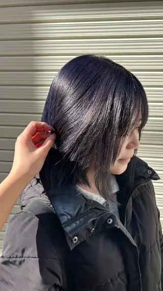 ミディアム カラー カラー/エクステ 🤍ルナのヘアスタイル