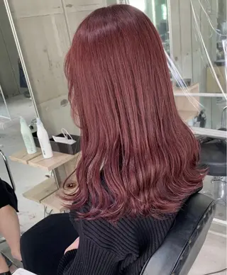 セミロング モデル募集中‎🤍 山崎妃香のヘアスタイル