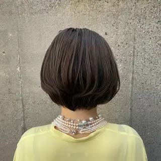 ショート カラー まろやかカラー🤎 みなとまほのヘアスタイル