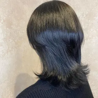 ミディアム カラー CIEL天六店 三上春のヘアスタイル