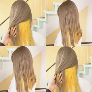 カラー 渋谷:インナーカラー ／🍒エリカ🍒のヘアスタイル