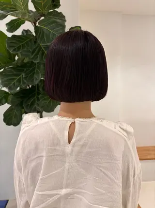 ショート 🎀調布仙川透明感オ リーブカラー干莉🎀のヘアスタイル