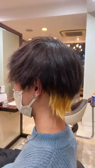 カラー メンズ パーマ/縮毛矯正/ 副店長 ・村田伊吹のヘアスタイル