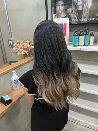 ロング 小顔カット/髪質改善 /  店長 河井雄貴のヘアスタイル