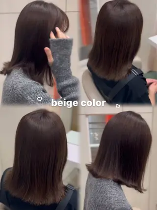 ミディアム 🎀さ こﾁ🎀のヘアスタイル