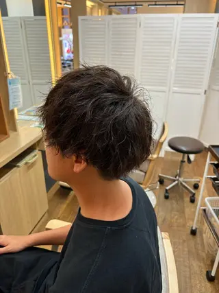 パーマ メンズ メンズ✨パーマ 大室雄基のヘアスタイル