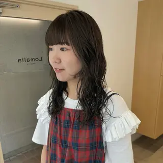 セミロング パーマ お洒落パーマ/ボブ ❄️Tomoka❄️のヘアスタイル