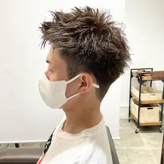 メンズ 細沼 葵のヘアスタイル