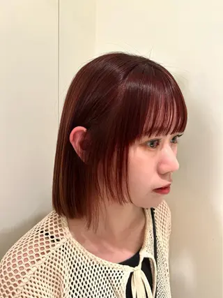 ショート カラー 🎀asumi/艶 カラー/髪質改善🎀のヘアスタイル