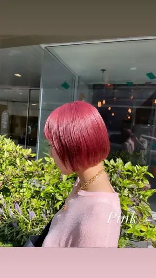 ショート ショート 嶋津祥希のヘアスタイル