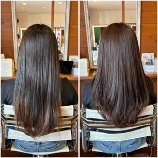 ロング カラー peal ark いろはのヘアスタイル