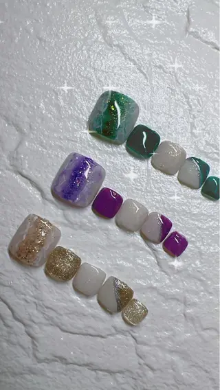 カラー ネイル ecru エクリュのネイルデザイン