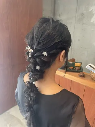 ロング ヘアアレンジ GO TODAY SHAiRE  SALON  名古屋店所属・miho 🌼🌼🌼のヘアスタイル