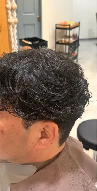 ミディアム パーマ メンズ Ren /メンズ/緩めパーマのヘアスタイル