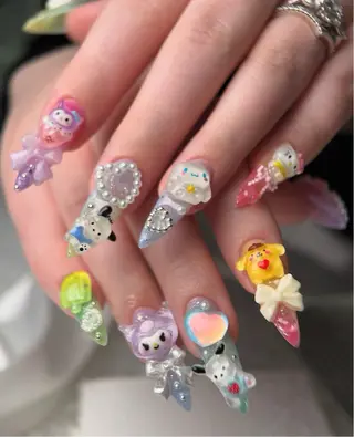 ネイル Lina所属・MeiMei Nail モデル募集のネイルデザイン