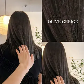 カラー 🩵透明感カラー/ 暗髪/YUNA🩵のヘアスタイル