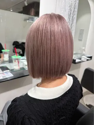 ミディアム ＡＯ所属・艶髪縮毛矯正 🫧🦋/YUINAのヘアスタイル