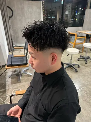 ショート メンズケアブリーチ 特化🔥村田のヘアスタイル