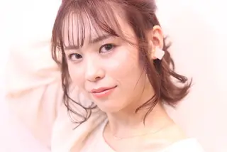 ミディアム 清水 有紗のヘアスタイル