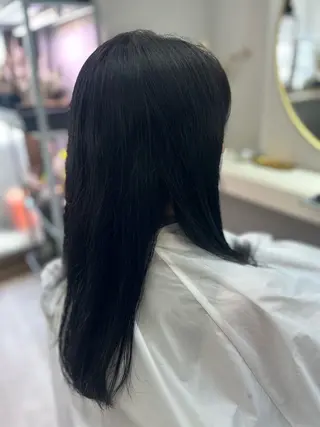ロング 池田 太一のヘアスタイル
