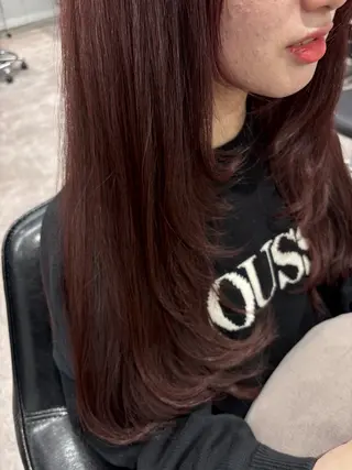 ロング ボブ/透明感カラー/ 髪質改善/🌙/ルナのヘアスタイル