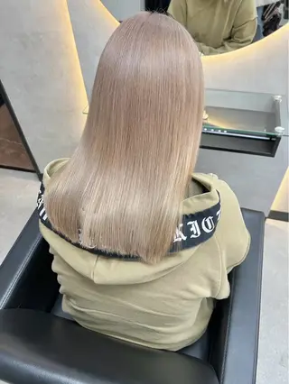 ロング カラー 木崎 翼のヘアスタイル