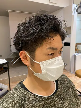 ショート パーマ メンズ ❤️パーマ美容師✂︎ 井口美緒のヘアスタイル